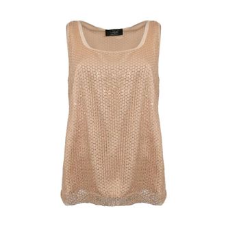 Clips Dames, Tops, Beige, Maat: 2XL