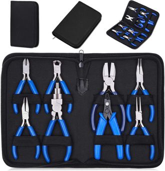 OEM Juego De 8 Alicates Para Joyer&iacute;a Para La Fabricaci&oacute;n De Joyas