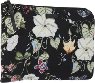 Gucci Pre-owned Canvas Clutch - Dames - Vintage Clutch - Zwart - ONE Size - Vintage