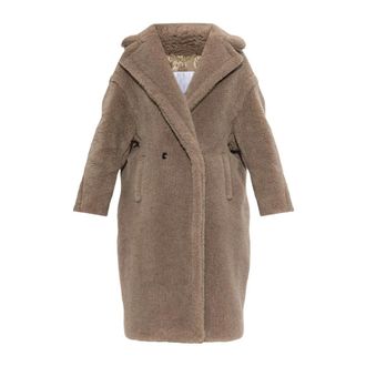 Max Mara Ladyted Cashmere Jas - Dames - Mantels - Bruin - Maat: S Kasjmier