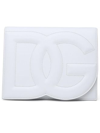Dolce & Gabbana White Leather Bag