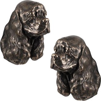 OEM Cocker Spaniel Americano: Estatuilla De Perro, Busto Colgante, Decoraci&oacute;n &Uacute;nica Para Un Amante De Los Perros De Art-dog