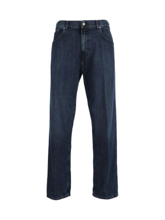 Dondup Straight-Leg Denim Jeans With Classic Five-Pocket Design