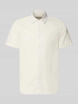 Blend Regular Fit Freizeithemd mit Kentkragen Modell ABAN in Offwhite, Gr&ouml;&szlig;e XXL