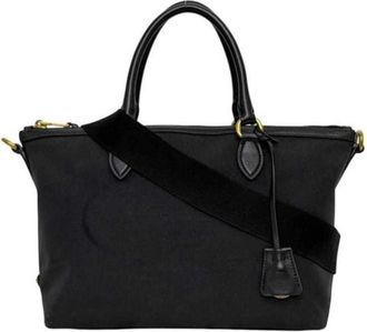Prada Pre-owned Canvas Handtas - Dames - Vintage Handtas - Zwart - ONE Size - Vintage