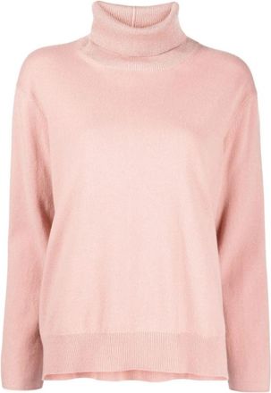 Fabiana Filippi Jersey coltrui - Dames - Coltruien - Roze - XS - Truien & Vesten