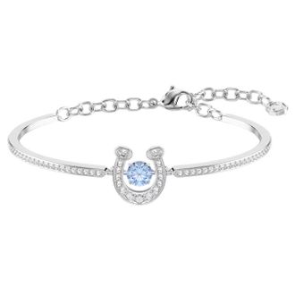 Swarovski Symbolica Paved Horse Shoe Bangle