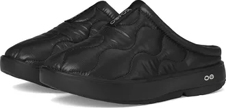Oofos Womens OOcoozie Thermo Mule Shoe Womens Walking Shoes Black : 8 M, Rubber/Synthetic