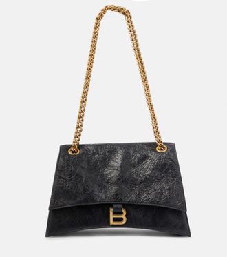 Balenciaga Borsa a spalla Crush Medium in pelle