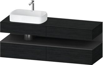 Duravit Qatego Consola Mueble Bajo Lavabo, 2 Extensiones, 2 - Duravit