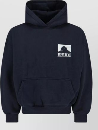 Rhude cotton hoodie