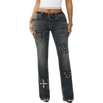 True Religion Becca Bootcut Jeans in Lush Glow at Nordstrom, Size 24