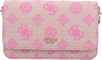 Guess Imitatie Leren Crossbody Tas - Dames - Schoudertassen - Roze - ONE Size - Leer - Tassen