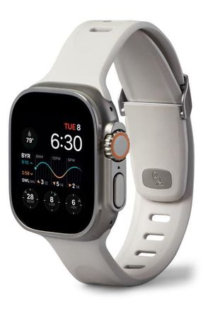 Bellroy Large Venture Apple Watch Watchband in Chalk at Nordstrom, Size 44 Mm