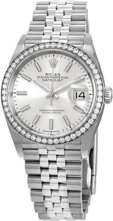 Rolex Datejust 36 Silver Dial Automatic Unisex Jubilee Watch 126284SSJ