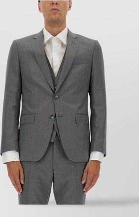 HUGO BOSS tailored jacket notch lapel