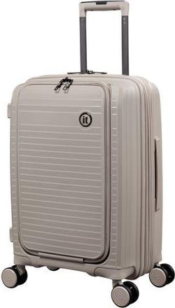 IT Luggage Spontaneous 22-Inch Hardside Checked Expandable Spinner in Feather Gray at Nordstrom Rack
