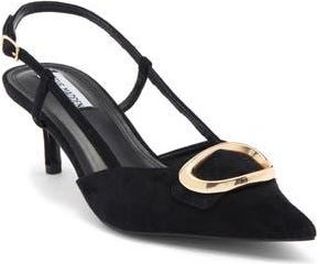 Steve Madden Gianah Slingback Pump in Black Suede at Nordstrom Rack, Size 7.5