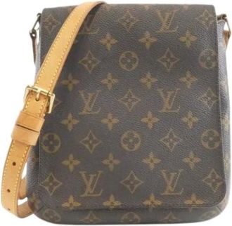 Louis Vuitton Pre-owned Cross Body Bags, female, Brown, Size: ONE SIZE Pre-owned Vintage Shoulder Bag