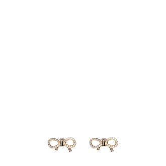 Ferragamo Vara Bow Earrings - Dames - Oorbellen - Geel - ONE Size - Accessoires