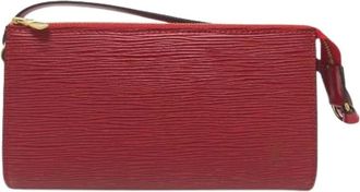 Louis Vuitton Pre-owned Clutches, female, Red, Size: ONE SIZE Pre-owned Leather louis-vuitton-bags