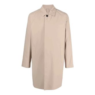 Harris Wharf London Hombre, Abrigos, Beige, Talla: 2XL