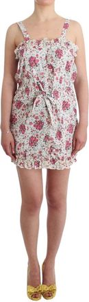 Ermanno Scervino Beach Mini Jurk - Dames - Korte kleedjes - Veelkleurig - L - Katoen - Kleedjes