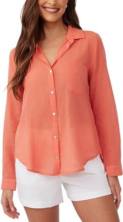 Bella Dahl Pocket Button Down Shirt