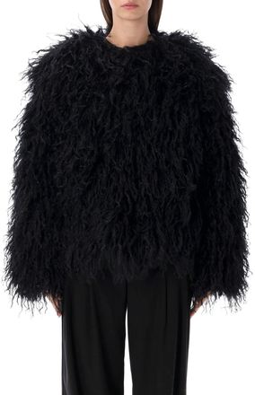 Goldbergh Yua Eco Fur Voluminous Shaggy Faux Fur Jacket