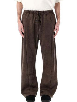 Fear of God Suede Effect Flare Wide Leg Pants