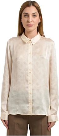 Guess Mujer, Blusas y Camisas, Amarillo, Talla: XS