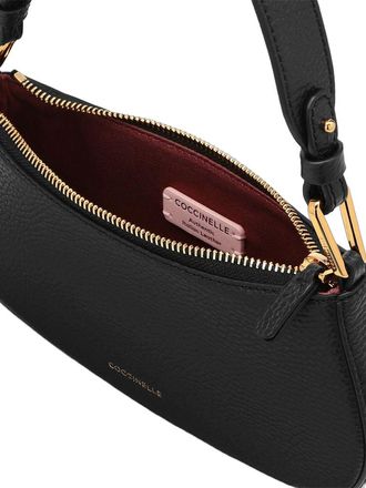 Coccinelle Womens Shoulder Bag Black Cow Leather Shoulder-bags