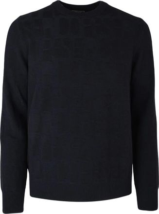 PESERICO crew-neck sweater - men - Wool/Cashmere - 56 - Blue