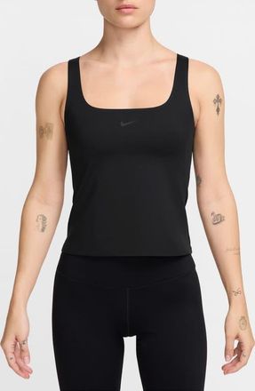 Nike Form Dri-FIT Tank Top in 011 011 Black/dkskgy at Nordstrom, Size Xx-Large