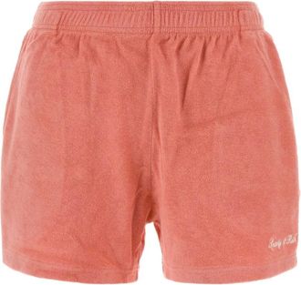 Sporty & Rich Korte Broeken, Heren, Roze, S, Andy Shorts