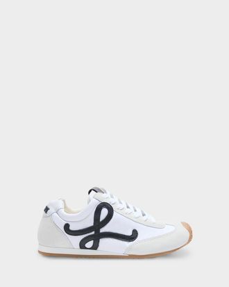 Loewe Men & apos;s Ballet Runner 2.0 Nylon & Calfskin Sneakers