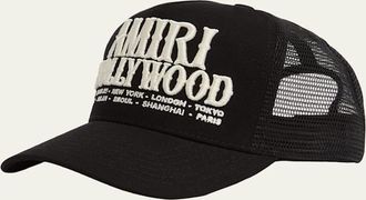 Amiri Mens Amiri Hollywood Trucker Hat