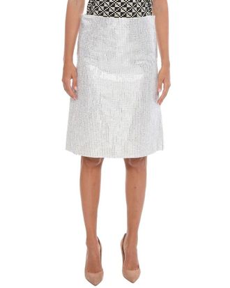 Bottega Veneta Linen-Blend A-Line Skirt
