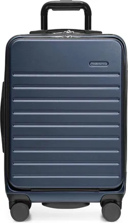 Travelers Choice Mykel 22-Inch Carry-On Hardside Spinner Luggage in Navy at Nordstrom Rack