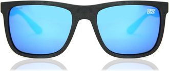 Superdry SDS RUNNERX Polarized 165P Mens Sunglasses Black Size 56