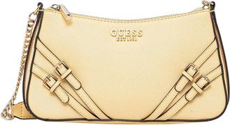 Guess Bramina Borsa a Spalla - - Bags - Donna - Giallo - ONE SIZE
