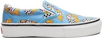 Vans Skate Slip-On sneakers - unisex - Canvas/Rubber/Fabric - 6.5 - Blue