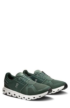 On Cloud 6 Sneaker in Olive/Evergreen at Nordstrom, Size 11.5
