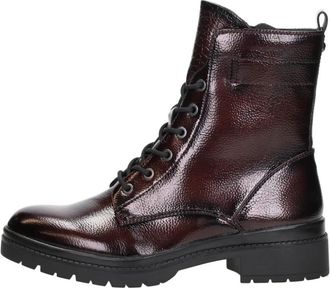 Tamaris Hoge Laarsjes met Veters - Dames - Veterlaarzen - Bruin - 37 EU - Schoenen