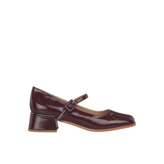 Alma En Pena Pumps, female, Red, 8 UK, Low Heel Strap Shoe