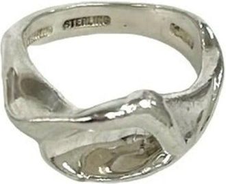 Tiffany & Co. Silver Silver 925 Band Ring (Pre-Owned)
