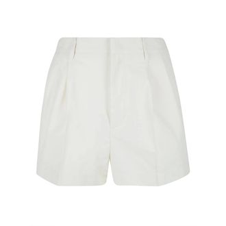 Fabiana Filippi Short Shorts - Dames - Bermuda - Wit - 2XS - Katoen - Korte Broeken