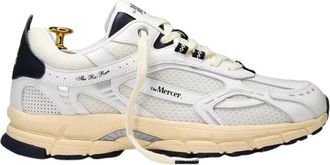 Mercer Amsterdam Re-Run Vintage Sneaker - Dames - Sneakers - Wit - 40 EU - Leer - Schoenen