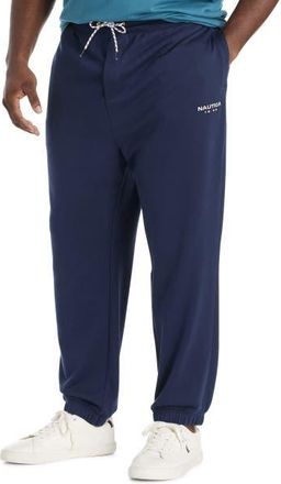 Nautica Big & Tall Fleece Joggers in Navy Seas at Nordstrom, Size 3X Big