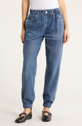 Rag & Bone rb Miramar Denim Print Cotton Fleece Joggers in Almda at Nordstrom, Size X-Large